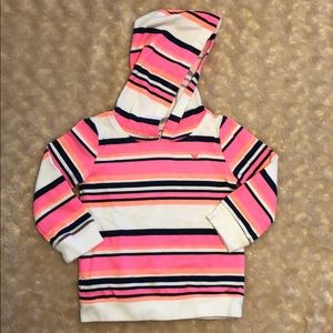 Long sleeved, hooded Carter’s top